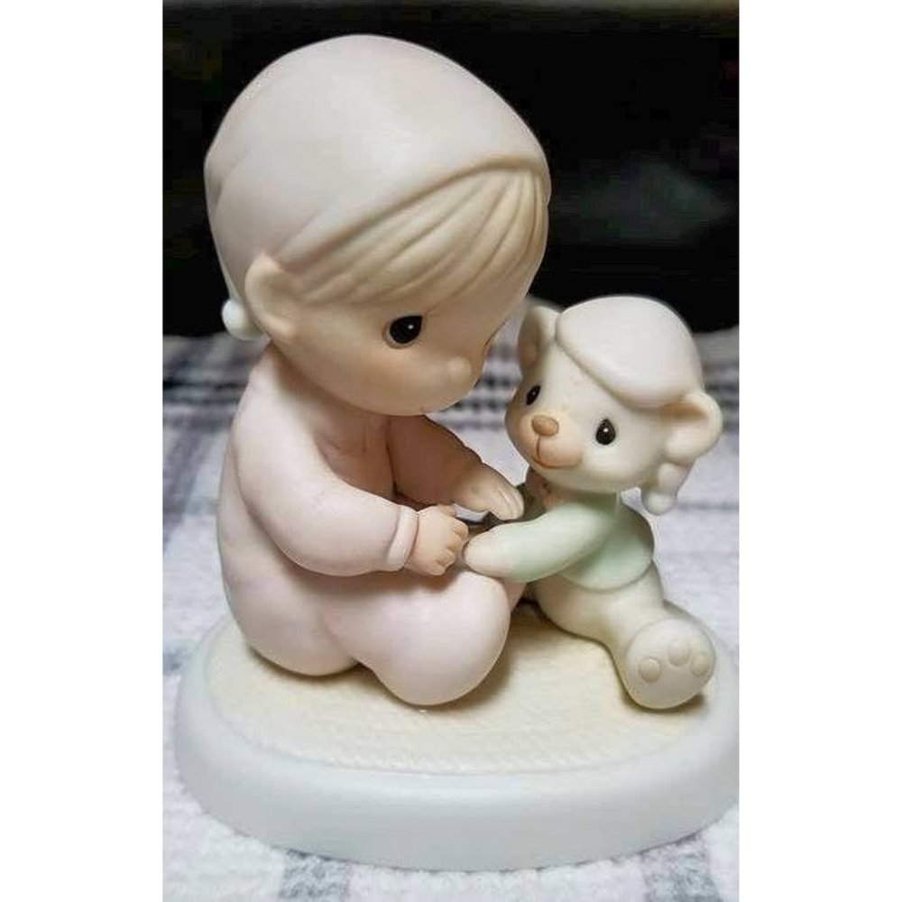 May Your Christmas Be Cozy Precious Moments Figurine